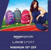 Lavie sport backpack Min 70% off at Amazon