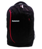 Lenovo Black Polyester Laptop Backpack
