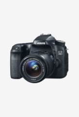 Canon EOS 70D with (EF-S18-55 IS STM Lens) DSLR Camera Black Rs.55795 at Tatacliq