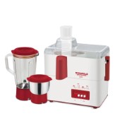 Maharaja Whiteline Gala JX-117 450-Watt Juicer Mixer Grinder with 2 Jars (White/Majestic Maroon) Rs 1769 at  Snapdeal