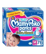 Mamy Poko Pants (Extra Absorb) Medium 7-12 Kg 76 Pcs