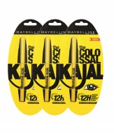 Maybelline Colossal 12H Black Kajal 0.35 gm Pack of 3 Rs. 315 at snapdeal