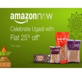 Grocery 25% Cashback on Rs. 350 Only for Bangalore valid on App at Amazon