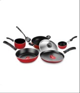 Pigeon Non-Stick Grand Cookware Set 6 Cookware Sets At Snapdeal
