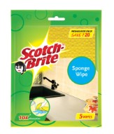 Scotch-Brite Sponge Wipe - Pack of 5 Rs. 165 at Snapdeal