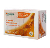 Himalaya Herbals Soap, Almond and Rose, 125g (Pack of 4)