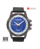 Imported Premium Dome Glass Round Grey Dial Leather Analog Watch for Men Rs.0 after cashback at Paytmmall