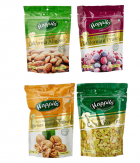 Happilo Premium Dry Fruits, 850g (California Almond, Raisins, Prunes, Inshell Walnuts)