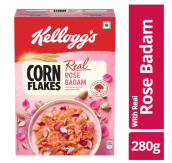 Kellogg's Cornflakes Real Rose Badaam Pouch, 280g