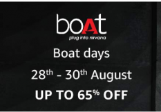 Amazon Boat Days Free Rs. 200 Book My Show Voucher On Any Purchase at Amazon