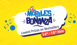 Mobiles Bonanza  14th to 18th November at  Flipkart