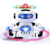 Webby Dancing Robot with 3D Lights and Music
