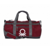 United Colors of Benetton Gym Bag Polyester 45 cms D Red/Grey Gym Shoulder Bag (0IP6AMGBDG03I)