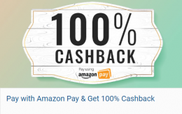 Get 100% Cashback up to Rs.1000 as amazon pay balance on Coolwinks
