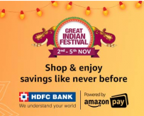 [Live @12 Tonight] - Amazon Great Indian Festival Sale  2nd Nov - 5th Nov  2018