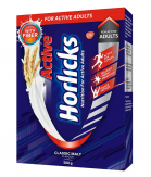 [Pantry] Horlicks Active - Health & Nutrition drink for Adults, Classic Malt, 500gm Refill Pack