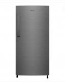 Haier 220 L Direct Cool Single Door 3 Star (2020) Refrigerator(Dazzle Steel/Brushline Silver, HED-22TDS)