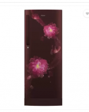Haier 220 L Direct Cool Single Door 3 Star (2020) Refrigerator with Base Drawer  (Red Blossom, HRD-2203PRB-E)
