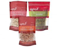 Eighty7 California Almonds, Cashews and Raisins Combo, 750g