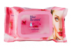 Blue Heaven Makeup Remover Cleansing Wipes (30 Count)