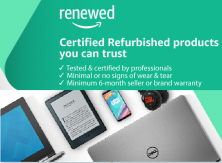 Certified Refurbished Products from Amazon upto 70% Off