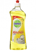 Dettol Germ Protection Kitchen Dish and Slab Gel - 750 ml (Lemon Fresh, Pack of 3)