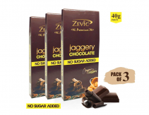 ZEVIC Chocolate with Organic Jaggery - Triple Pack