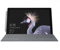Microsoft Surface Pro Core m3 7th Gen - (4 GB/128 GB SSD/Windows 10 Pro) M1796 2 in 1 Laptop  (12.3 inch, Silver, 0.77 kg)