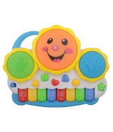 Smiles Creation Musical Jazz Drum With Keyboard And Light Toy For Kids at  Snapdeal