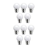  Syska 0.5watt Cool White Led Bulb (Pack of 10) 