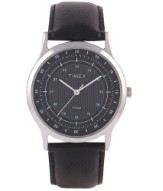 Timex Black Leather Analog Watch Rs. 627 at Snapdeal