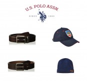 U.S.Polo.Assn. Men's Caps & Belts up to 75% off