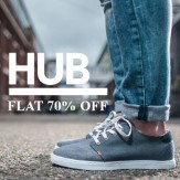 Flat 70% Off on Hub Shoes Starts Rs.1799 From Amazon