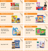 [Pantry] Buy more get More upto 10% extra off + Cashback