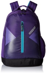 American Tourister Ebony Purple Casual Backpack (Ebony Backpack) At Amazon