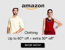 Upto 60% Off & Extra 30% off on Men's Clothings