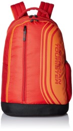 American Tourister Red Casual Backpack  at Amazon