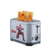 Bajaj Avengers 650W Pop-Up Toaster with Plate, Silver