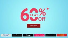 Branded Clothing Minimum 60% off from Rs. 42 at Shoppersstop
