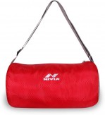 Nivia Basic Duffle Bag Gym  (Red, Kit Bag)