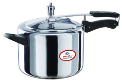 Bajaj Majesty Pressure Cooker with Inner Lid, 5 Litres Rs 682 at amazon