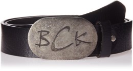  BCK Men's Leather Belt  At Amazon