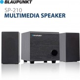 Blaupunkt SP-210 10 W Home Audio Speaker  (Black, 2.1 Channel)