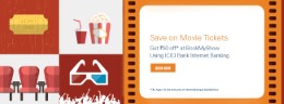 BookMyShow Rs. 50 Cashback On Movie Ticket Bookings With ICICI Bank Internet Banking [First Time User]