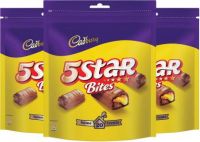 Cadbury 5 Star Chocolate Home Treats Pack, 200 gm - Pack of 3 Bars  (3 x 200 g)