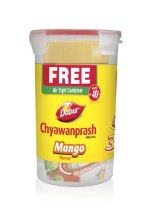 Dabur Chyawanprash Mango Flavour (Free Air Tight Container) - 500g Rs 99 At Amazon