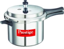Prestige Popular Aluminium Pressure Cooker, 5 Litres,Silver at Amazon