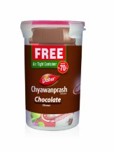 Dabur Chyawanprash - 900 g (Chocolate) - Free air tight container Rs 160 Mrp 152 at Amazon