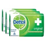 Dettol Soap Value Pack, Original - 125gm, Pack of 3