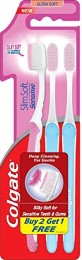 Colgate Slim Soft Sensitive Toothbrush (Buy 2 Get 1 Free) Rs. 69 MRP 150 at Amazon
